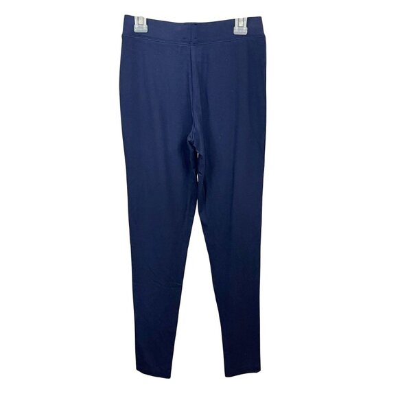 NEW Gap Jersey Knit Pull On Leggings Lot of 2 Navy Blue & Black - Size small - Picture 3 of 14